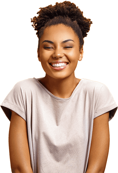 blog page smiling girl